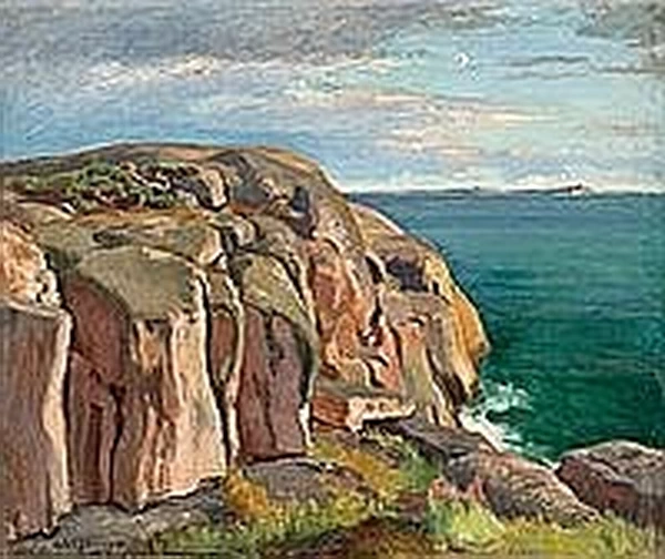 Eero Järnefelt - 137, Scogliere sulla riva di Kaivopusto